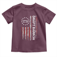 Draft Barron Toddler T Shirt Anti War Send Barron Viral Internet Meme