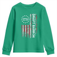 Draft Barron Youth Sweatshirt Anti War Send Barron Viral Internet Meme
