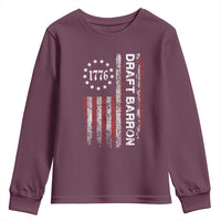 Draft Barron Youth Sweatshirt Anti War Send Barron Viral Internet Meme