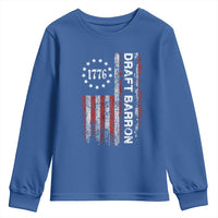 Draft Barron Youth Sweatshirt Anti War Send Barron Viral Internet Meme