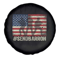Send Barron Spare Tire Cover Vintage American Flag Soldier Hashtag Internet Meme