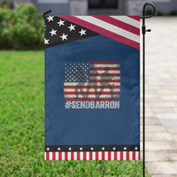 Send Barron Garden Flag Vintage American Flag Soldier Hashtag Internet Meme