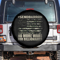 Send Barron Spare Tire Cover Vintage American Flag Camo Soldier Hashtag Meme