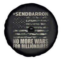Send Barron Spare Tire Cover Vintage American Flag Camo Soldier Hashtag Meme
