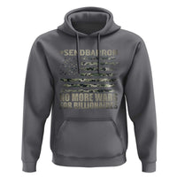 Send Barron Hoodie Vintage American Flag Camo Soldier Hashtag Meme