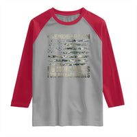 Send Barron Raglan Shirt Vintage American Flag Camo Soldier Hashtag Meme