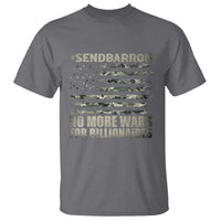 Send Barron T Shirt Vintage American Flag Camo Soldier Hashtag Meme