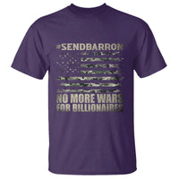 Send Barron T Shirt Vintage American Flag Camo Soldier Hashtag Meme