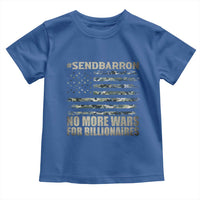 Send Barron Toddler T Shirt Vintage American Flag Camo Soldier Hashtag Meme