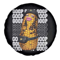 Funny Burnt Peanut Goop Spare Tire Cover Burnt Corn Meme Viral Humor