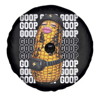 Funny Burnt Peanut Goop Spare Tire Cover Burnt Corn Meme Viral Humor