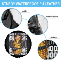 Funny Burnt Peanut Goop Spare Tire Cover Burnt Corn Meme Viral Humor