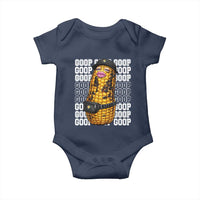 Funny Burnt Peanut Goop Baby Onesie Burnt Corn Meme Viral Humor