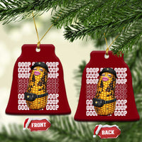 Funny Burnt Peanut Goop Ceramic Ornament Burnt Corn Meme Viral Humor