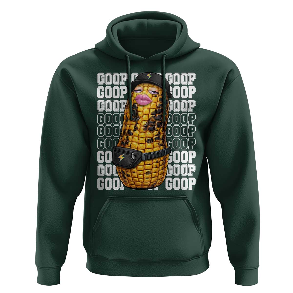 Funny Burnt Peanut Goop Hoodie Burnt Corn Meme Viral Humor