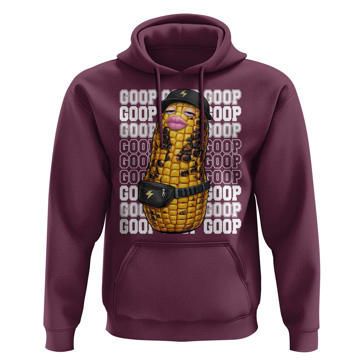Funny Burnt Peanut Goop Hoodie Burnt Corn Meme Viral Humor