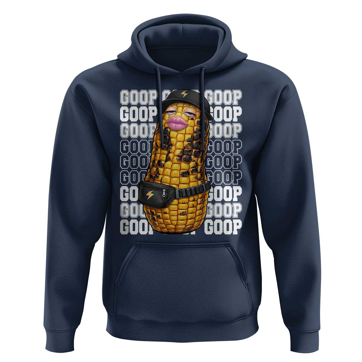 Funny Burnt Peanut Goop Hoodie Burnt Corn Meme Viral Humor