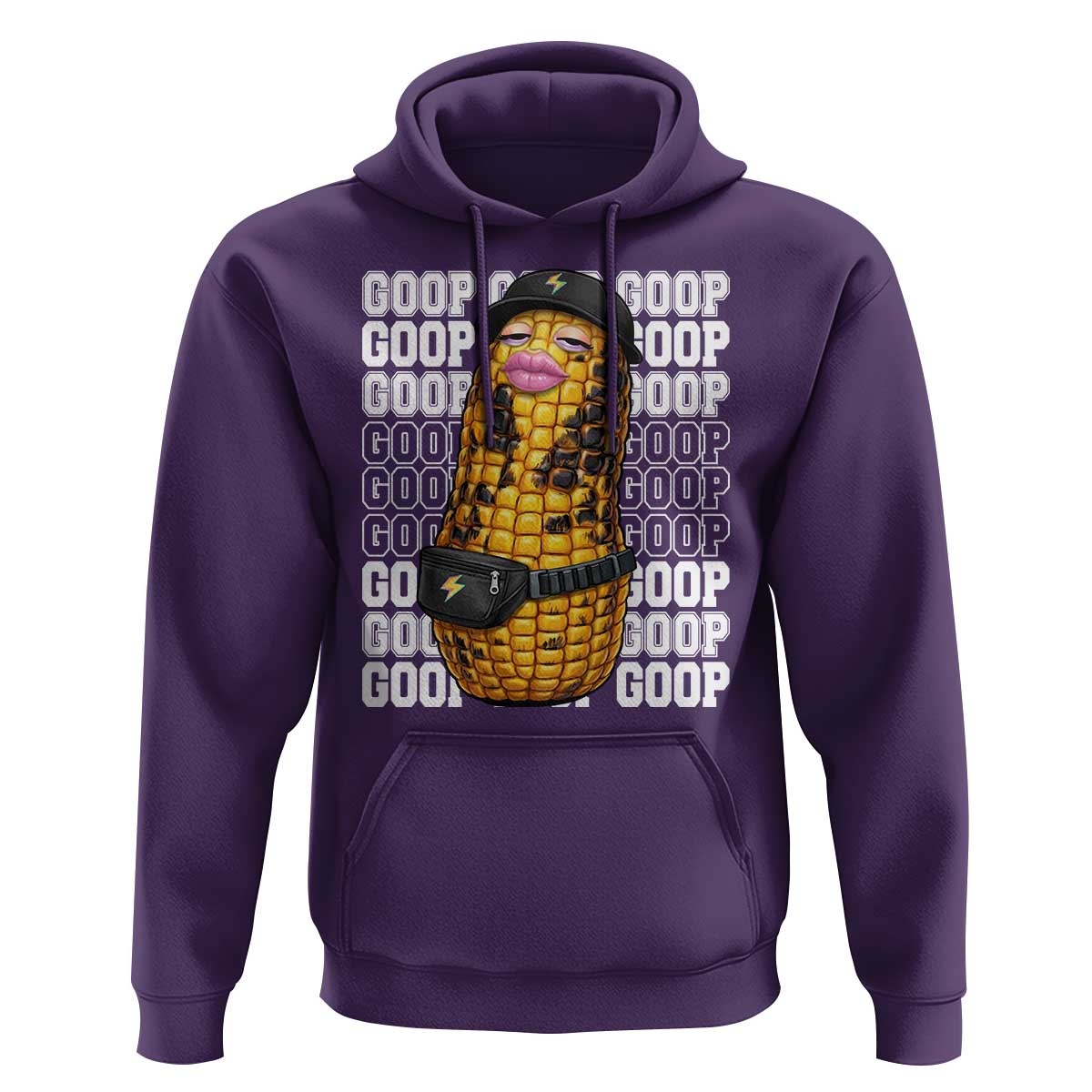 Funny Burnt Peanut Goop Hoodie Burnt Corn Meme Viral Humor