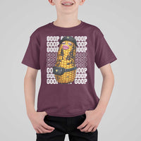 Funny Burnt Peanut Goop T Shirt For Kid Burnt Corn Meme Viral Humor