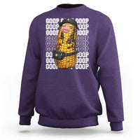 Funny Burnt Peanut Goop Sweatshirt Burnt Corn Meme Viral Humor