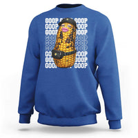 Funny Burnt Peanut Goop Sweatshirt Burnt Corn Meme Viral Humor