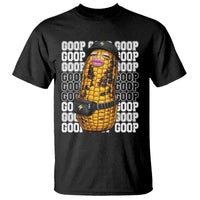 Funny Burnt Peanut Goop T Shirt Burnt Corn Meme Viral Humor