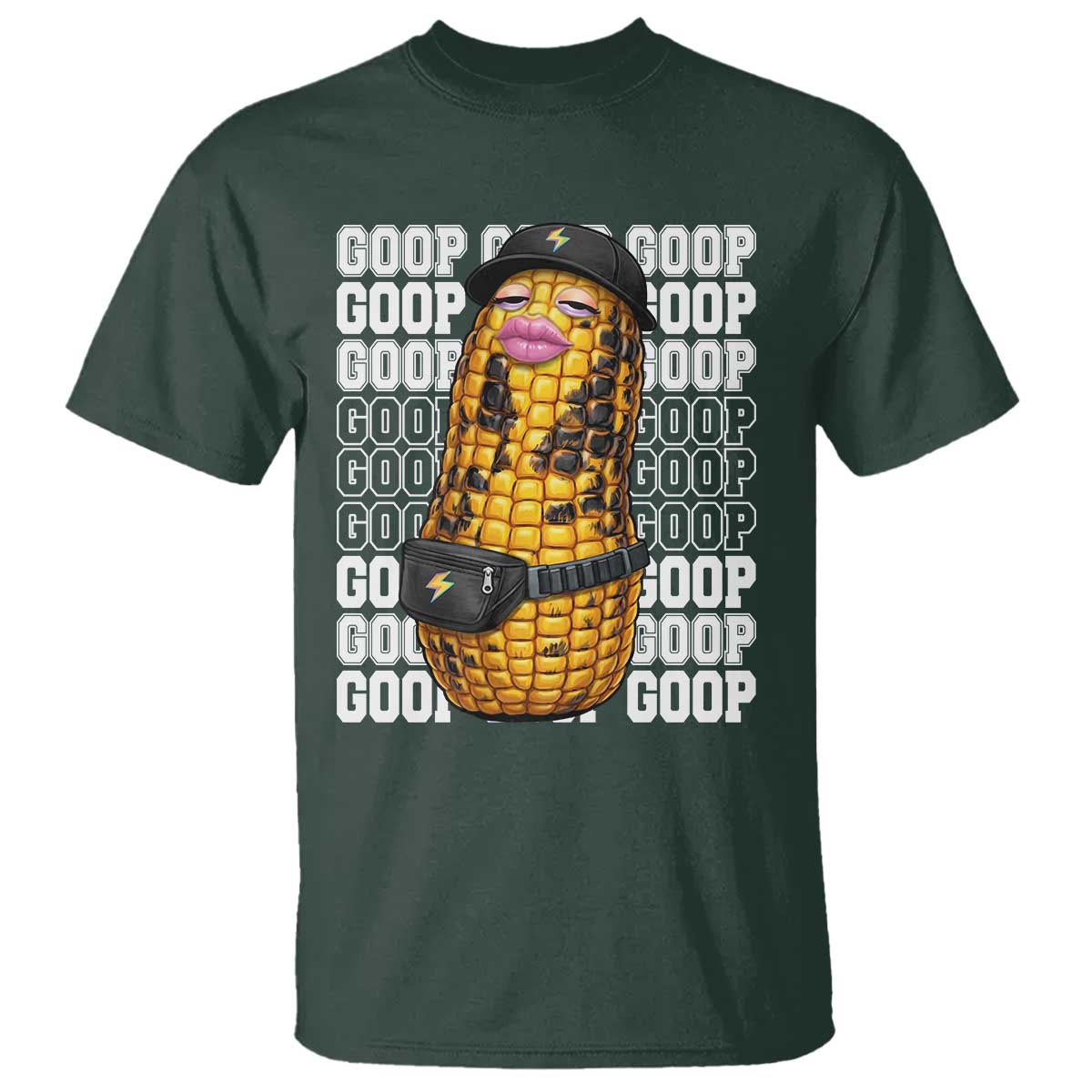 Funny Burnt Peanut Goop T Shirt Burnt Corn Meme Viral Humor