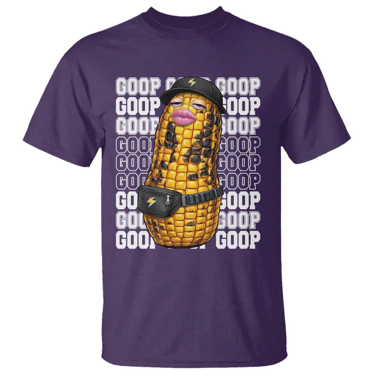 Funny Burnt Peanut Goop T Shirt Burnt Corn Meme Viral Humor