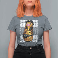 Funny Burnt Peanut Goop T Shirt For Women Burnt Corn Meme Viral Humor