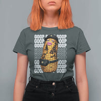 Funny Burnt Peanut Goop T Shirt For Women Burnt Corn Meme Viral Humor