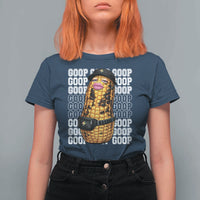 Funny Burnt Peanut Goop T Shirt For Women Burnt Corn Meme Viral Humor