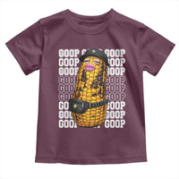 Funny Burnt Peanut Goop Toddler T Shirt Burnt Corn Meme Viral Humor