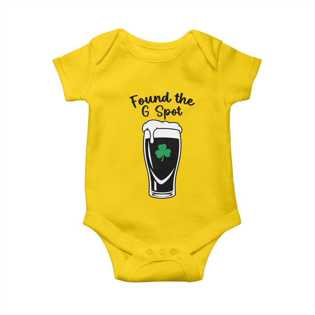 Funny St Patrick’s Day Beer Baby Onesie Found The G Spot