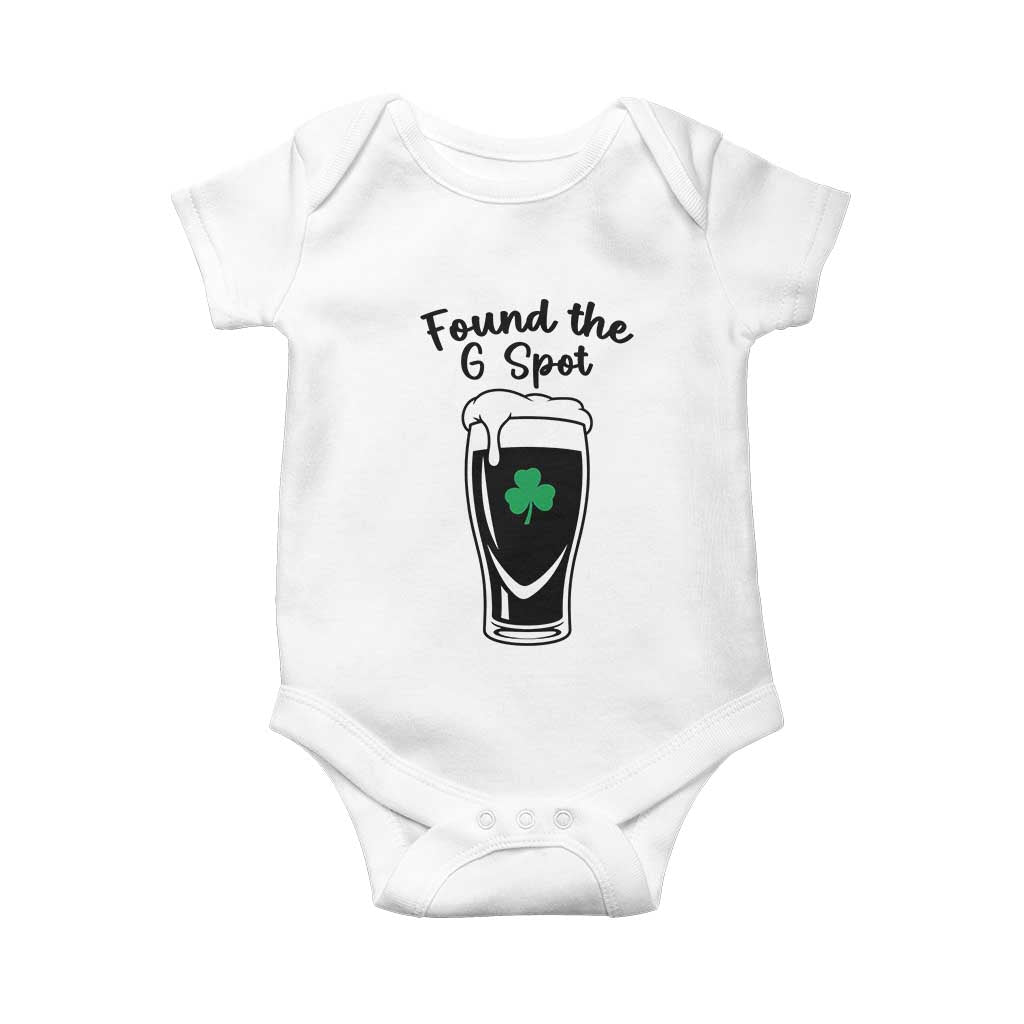Funny St Patrick’s Day Beer Baby Onesie Found The G Spot