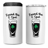 Funny St Patrick’s Day Beer 4 in 1 Can Cooler Tumbler Found The G Spot