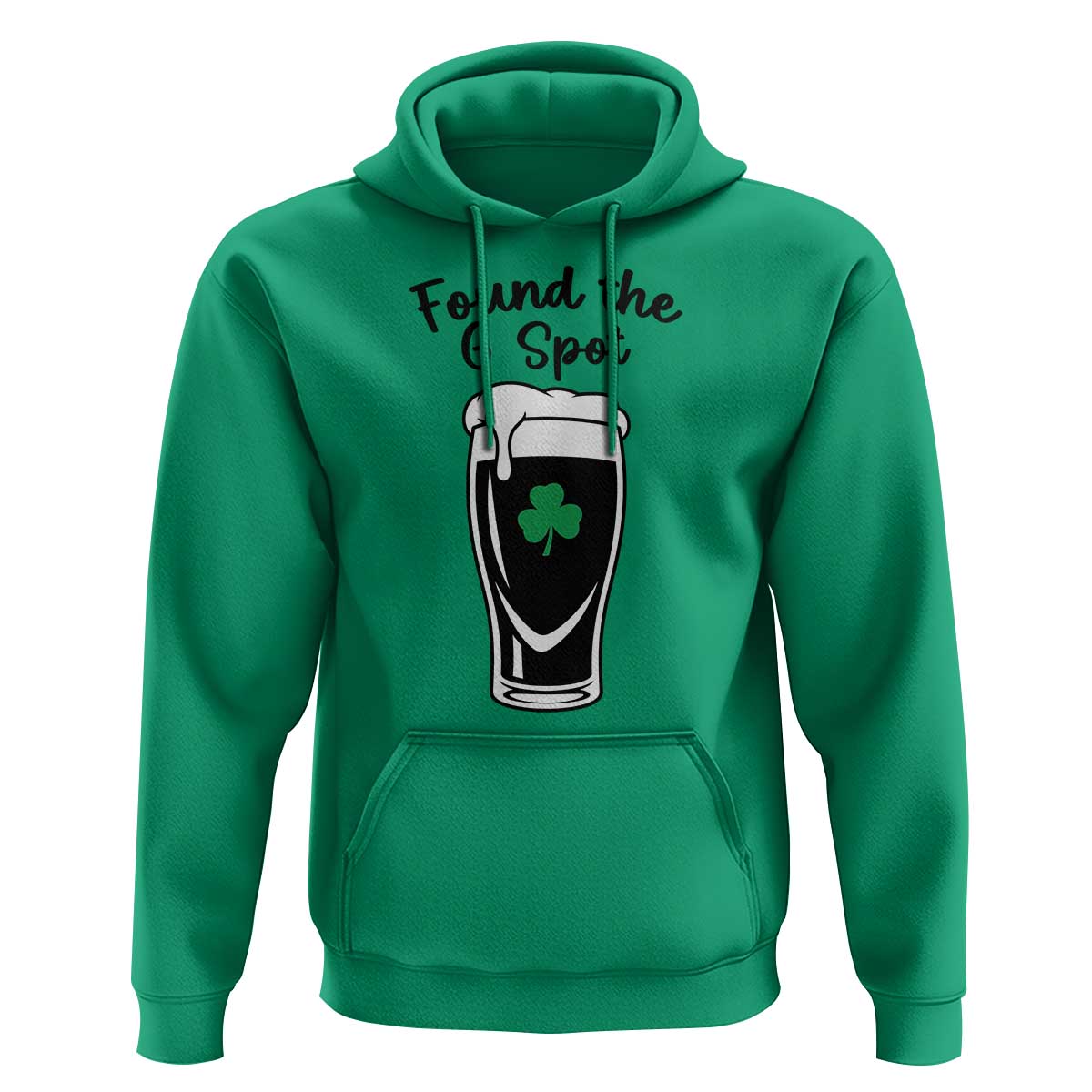 Funny St Patrick’s Day Beer Hoodie Found The G Spot