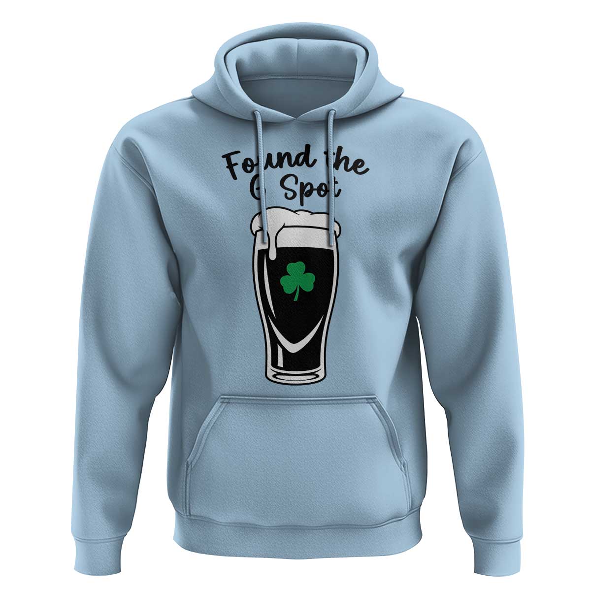 Funny St Patrick’s Day Beer Hoodie Found The G Spot