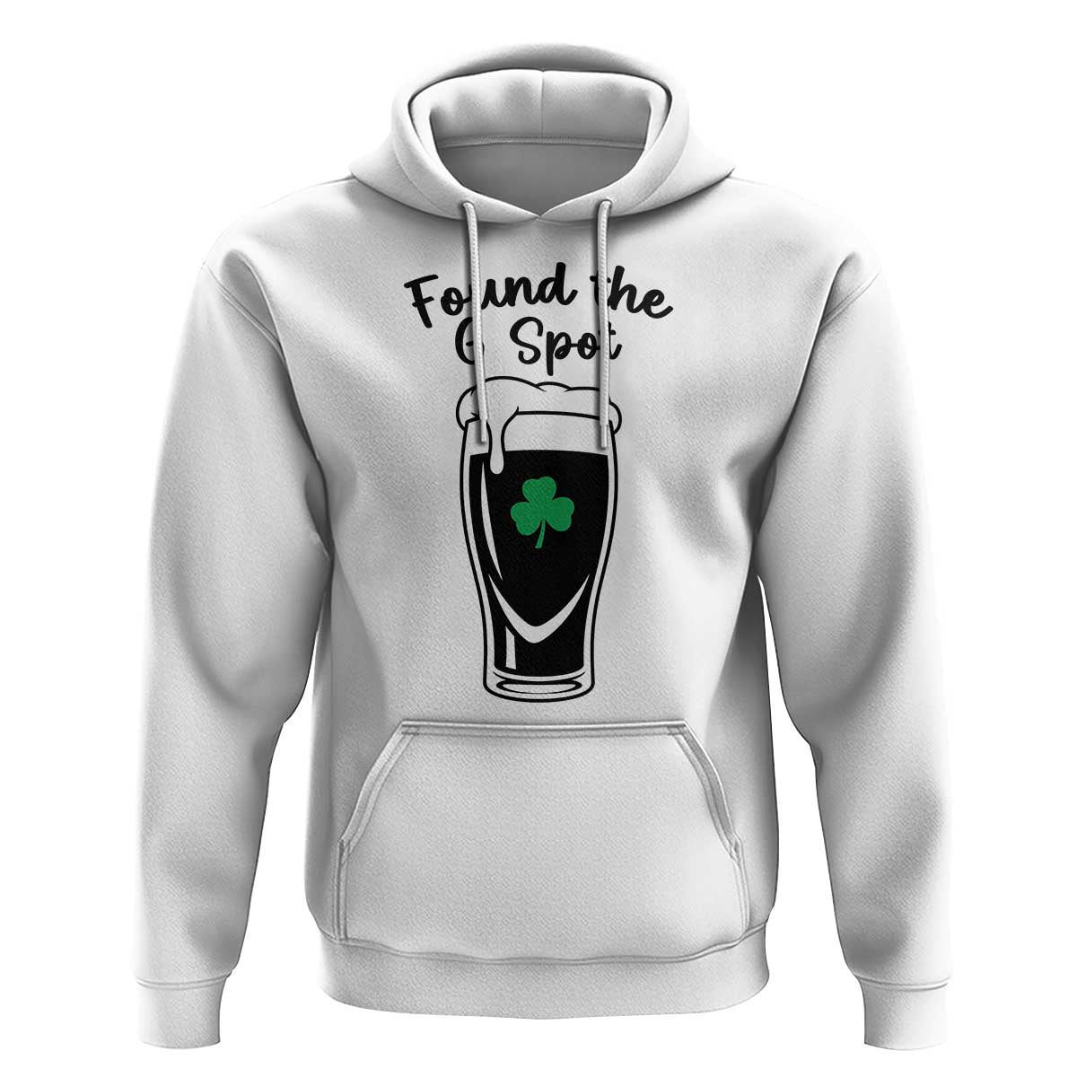 Funny St Patrick’s Day Beer Hoodie Found The G Spot