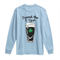 Funny St Patrick’s Day Beer Long Sleeve Shirt Found The G Spot