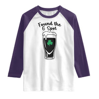Funny St Patrick’s Day Beer Raglan Shirt Found The G Spot