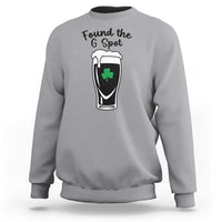 Funny St Patrick’s Day Beer Sweatshirt Found The G Spot
