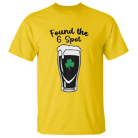 Funny St Patrick’s Day Beer T Shirt Found The G Spot