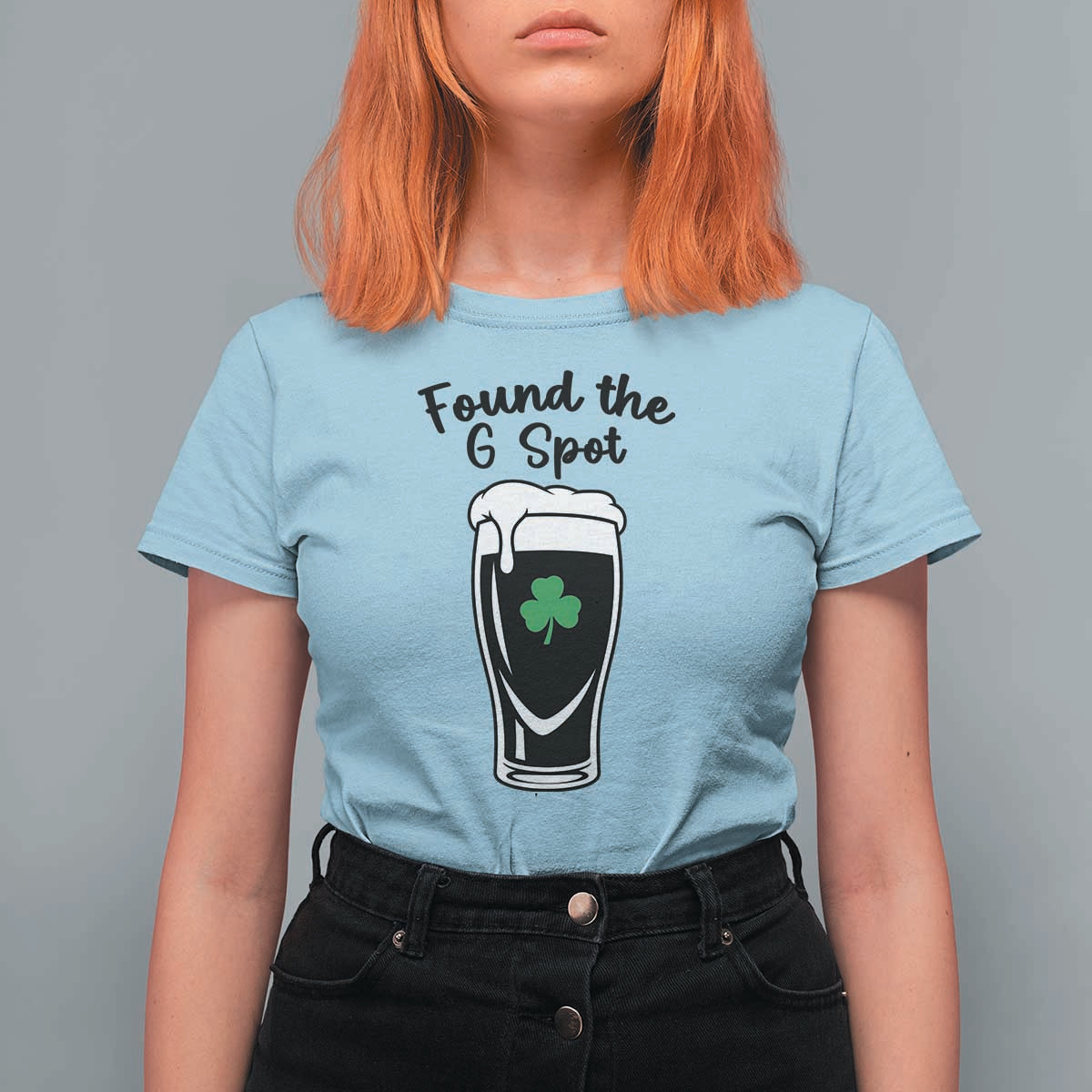 Funny St Patrick’s Day Beer T Shirt For Women Found The G Spot