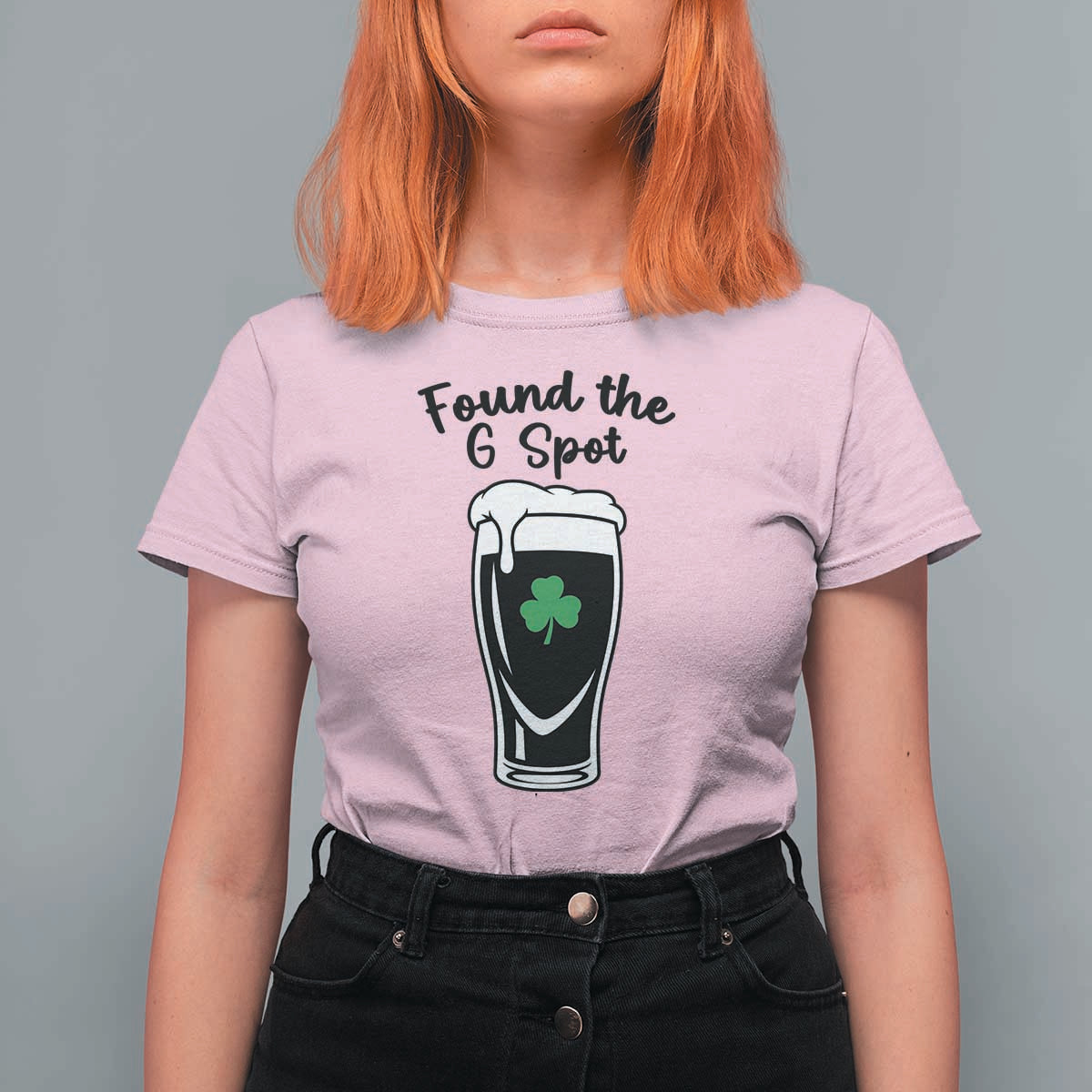 Funny St Patrick’s Day Beer T Shirt For Women Found The G Spot