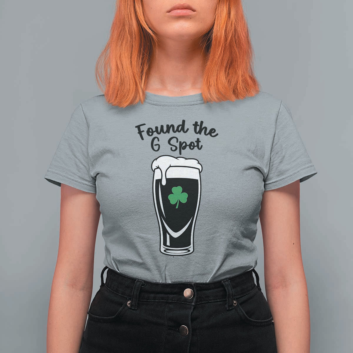 Funny St Patrick’s Day Beer T Shirt For Women Found The G Spot
