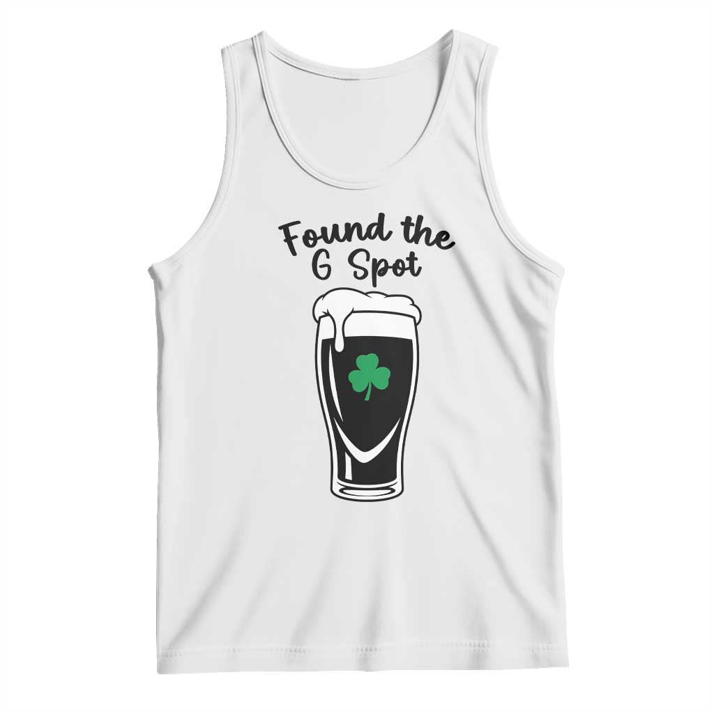 Funny St Patrick’s Day Beer Tank Top Found The G Spot