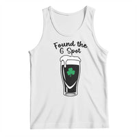 Funny St Patrick’s Day Beer Tank Top Found The G Spot
