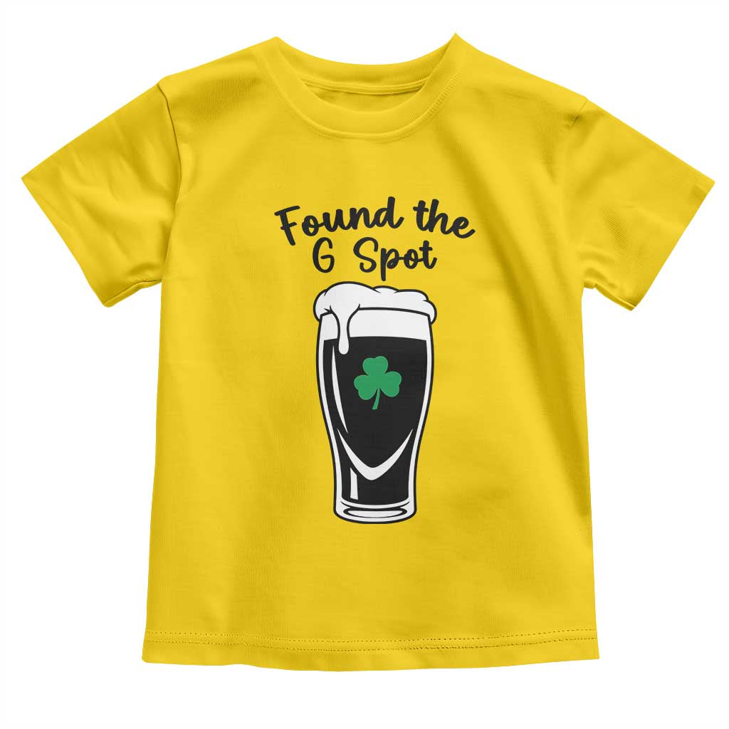 Funny St Patrick’s Day Beer Toddler T Shirt Found The G Spot