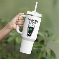 Funny St Patrick’s Day Beer Tumbler With Handle Found The G Spot