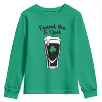Funny St Patrick’s Day Beer Youth Sweatshirt Found The G Spot